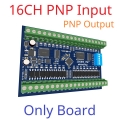 25IOB16 16CH PNP only Board DI-DO PNP to PNP RS485 Modbus Rtu Remote IO Module DC 12-24V 300MA DMOS PNP High Level Output for PLC LED Smart Home IOT