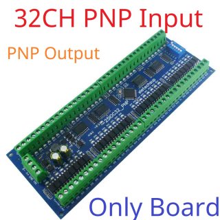 25IOC32 32CH PNP only Board DI-DO PNP to PNP RS485 Modbus Rtu Remote IO Module DC 12-24V 300MA DMOS PNP High Level Output for PLC LED Smart Home IOT