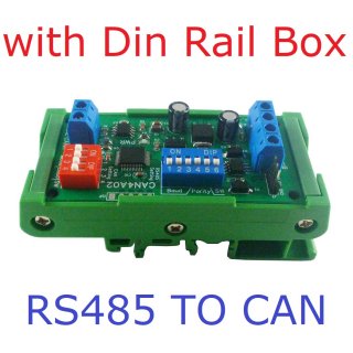 CAN4A02 CAN to RS485 Transparent Transmission Converter Field Bus Signal to RS232(TTL) Module for CNC Car Automated Industry PLC Relay