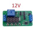 CE030 DC 12V Multifunction Timer Delay Relay Module Simple PCL Board for Fish Tank Motor Fan Fridge Smart Home