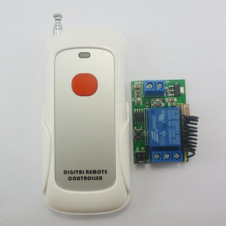 CE033B TB419 DC 5v Relay Wireless Remote Control RF Switch On/off Switch + Delay Time Timer