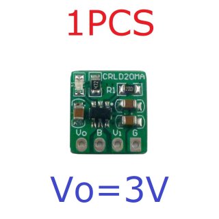 CRLD20MA 3V Automatic Charging Discharging Module DC 5V to 4.2V Battery Charger & DC 3.7V 3.8V to 3V LDO Converter 18650 Li-Ion Li-Poly