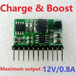 DD04CVSA DC-DC Converter Boost Step-up Module10W 3.7V 4.2V Charger & 12V Discharger Board UPS Diy Li-lon LiPo Lithium Battery