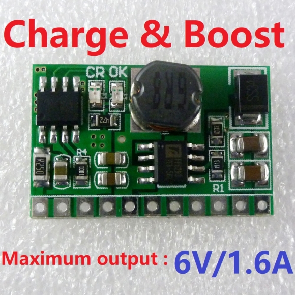 DD04CVSA DC-DC Converter Boost Step-up Module10W 3.7V 4.2V Charger & 6V Discharger Board UPS Diy Li-lon LiPo Lithium Battery