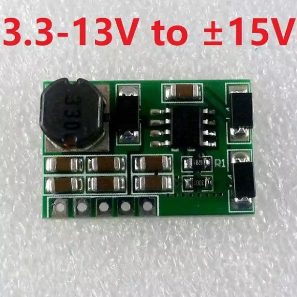 DD1718PA 15V no Pin +- 5V 6V 9V 12V 15V 24V Positive And Negative Dual Output Power Supply DC-DC Step-up Boost Converter Module