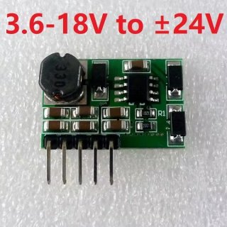 DD1718PA 24V with Pin +- 5V 6V 9V 12V 15V 24V Positive And Negative Dual Output Power Supply DC-DC Step-up Boost Converter Module