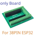 DNESP32 38PIN only Board 30PIN 38PIN ESP32 Din Rail Mounting Expansion Board for ESP-WROOM-32 Wifi BT Module Development Board Wireless Smart Home IOT