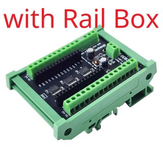 DNLCB30 with Rail Box ESP32 Wifi 3.3V To 5V Bidirectional Level Converter LvTTL To TTL IO Automatic Switching Din Rail Expansion Board For Arduino IOT