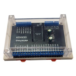 ES30G29 (with Box) Transparent Cover ESP32 Devkit Expansion Board Din Rail 5.0 Cross Terminal Block Adapter Module for Bluetooth Arduino Wifi IOT