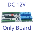 ES32D26 DC 12V Only Board 2AO-8AI-8DI-8DO ESP32 Wifi Network Relay Board 4-20MA 0-10V Digital Analog Input Output Module for Smart Switch IOT Simple PLC