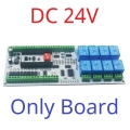 ES32D26 DC 24V Only Board 2AO-8AI-8DI-8DO ESP32 Wifi Network Relay Board 4-20MA 0-10V Digital Analog Input Output Module for Smart Switch IOT Simple PLC