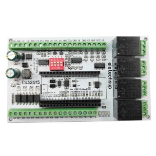 ES32G15 (Only Board) ESP32-DevKitC Smart Home Expansion Board NTC Temperature Collection Current Voltage Input Output Relay Switch for Arduino MQTT