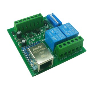 ETROB02 12V Only Board 2DI-2DO 3 IN 1 Serial Serve/Ethernet/RS485 Relay Module Modbus RTU TCP/IP UART DI-DO Network Controller Switch PLC Remote IO Board