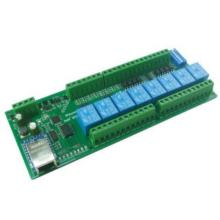 ETVOD08 12V 8CH NPN DI only Board Digital Analog Ethernet Remote I/O Modules Modbus RTU TCP/IP MQTT Network Controller 4-20MA 0-10V DAC Output Board