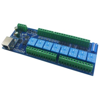 ETVOD08 24V 8CH PNP DI only Board Digital Analog Ethernet Remote I/O Modules Modbus RTU TCP/IP MQTT Network Controller 4-20MA 0-10V DAC Output Board