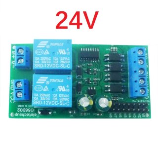 IO56D02 DC 24V Multifunction Forward Reverse Limit Start Stop Pusher Motor Controller Board