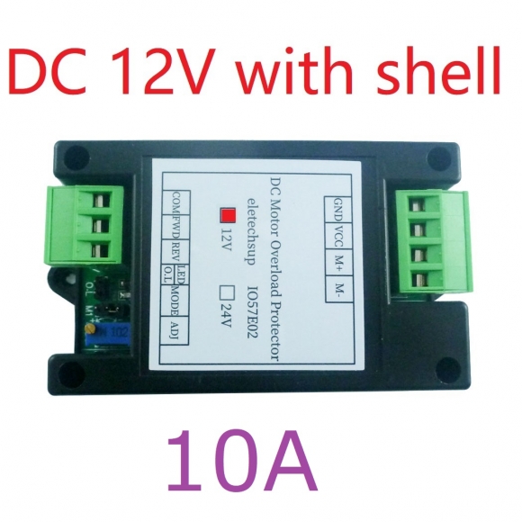 IO57E02 DC 12V Motor Overload Overcurrent Short Circuit Ocked Rotor Protector Forward Reverse Controller