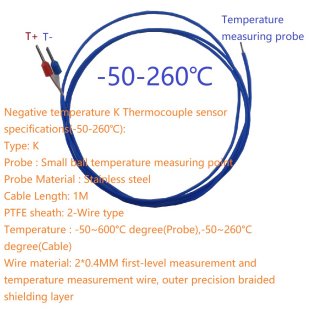 N4KTA01 L Probe -50-260C -200-1350 Celsius RS485 Cold-Junction Compensated K-type Thermocouple-to-Digital Converter Temperature Detector Sensor Tester