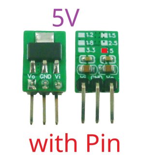 LO1117MB Tiny Out 1A 5V 80MV Drop Voltage 60uA Standby Step-Down Buck LDO Module rep AMS1117 7805 for Arduino ESP32