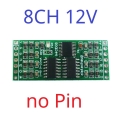 N4CID08 8AI Current Voltage Analog Collector 20MA 30V ADC RS485 Bus Core Board for Arduino Pi PICO ESP32 ESP8266 WIFI Nodemcu