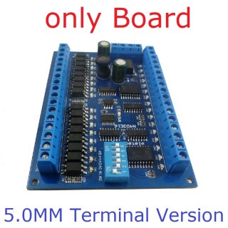 N4D3E16 DC 9V 12V 24V 16DI-16DO RS485 Modbus RTU Remote IO Board N4D3E16 Switch Input Output Module for Touch Panel PLC Relay LED