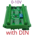 N4DVA16 0-10V With Box Modbus 16CH Differential Voltage Collector 0-5V 0-10V RS485 Analog Input Module for LI-ON LI-PO NIMH Lifepo4 Battery Measurement