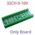 N4DVB32 0-10V Only Board 32-AI RS485 Differential Voltage Collector Modbus RTU 0-5V 0-10V Analog Input ADC Signal Acquisition System DC 12V 24V