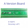 N4KTF32 A Board 0-1024C DC 12V 24V 32CH K-type Thermocouple RS485 Modbus RTU Analog Input PLC Expansion Board Temperature Acquisition Module