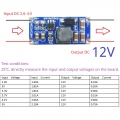 ND2A12MA Output 12V 4.2V 8.4V 12.6V 1Cell to 2-3Cell Battery Voltage Doubler DC-DC Converter 3.3V 3.7V 4.2V to 5V 8.4V 12V 12.6V Voltage Booster