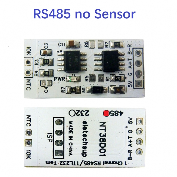 NT38D01 485 Mini RS485 1k-100K Resistance Value Measurement Module 10K 3950 NTC Thermistor Collector