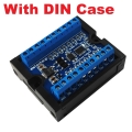 NT57B08 (With DIN Case) 8Ch Paperless Recorder Controller RS485 Resistance Temperature Collector 10K 3950 1% NTC Waterproof Probe for IOT PLC Smart Home