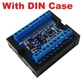 NT57B08 (With DIN Case) 8Ch Paperless Recorder Controller RS485 Resistance Temperature Collector 10K 3950 1% NTC Waterproof Probe for IOT PLC Smart Home
