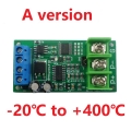 PTA9B01 -20-400 Celsius PT100 Thermocouple Temperature Detector RTD Sensor Tester Converter RS485 Modbus RTU