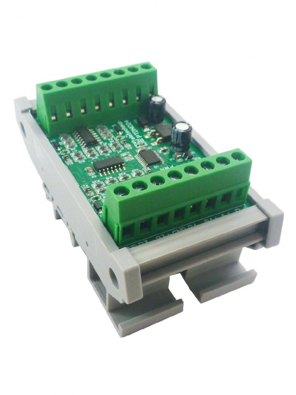 PTDNC04 (PT100 B Version)(With Din Box) PT1000 4CH Modbus Wide Range Temperature Sensor Collector PT100 RTD Platinum Thermal Resistance RS485 Remote Analog Quantity