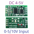 R4CVA02 Power 5V IN0-10V, Mini 2CH Voltage Current RS485 Collector Module ADC 0-5V 0-10V 4-20MA 0-20MA Serial Port UART AI Input Module PLC Analog IO