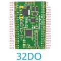 R4IOJ32 32DO Only Board 5 IN 1 32DI/32DO/16DI-16DO/8DI-24DO/24DI-8DO Modbus Rtu Digital 5V 3.3V TTL IO RS485 2.54mm Pin Core Board