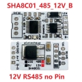 SHA8C01 12V RS485 -40-125Celsius 0-100%RH SHT30 SHT3X RS485 RS232 TTL Modbus Rtu Digital Temperature Humidity Sensor Module