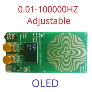 SMECL04 Adjustable Version Frequency/Volume Adj 0.01-100kHz Schumann Resonances SR Signal Generator Helps Sleep Improve Water Quality and Health