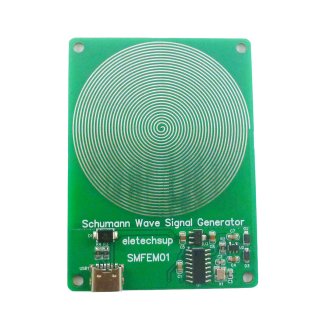 SMFEM01 Version A Mini 7.83Hz Pure Sine Wave Schumann Resonances SR Signal Generator Earth Resonance Wave Booster External Battery Available