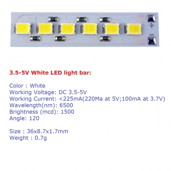 TB432 LED light bar for LD0515ME