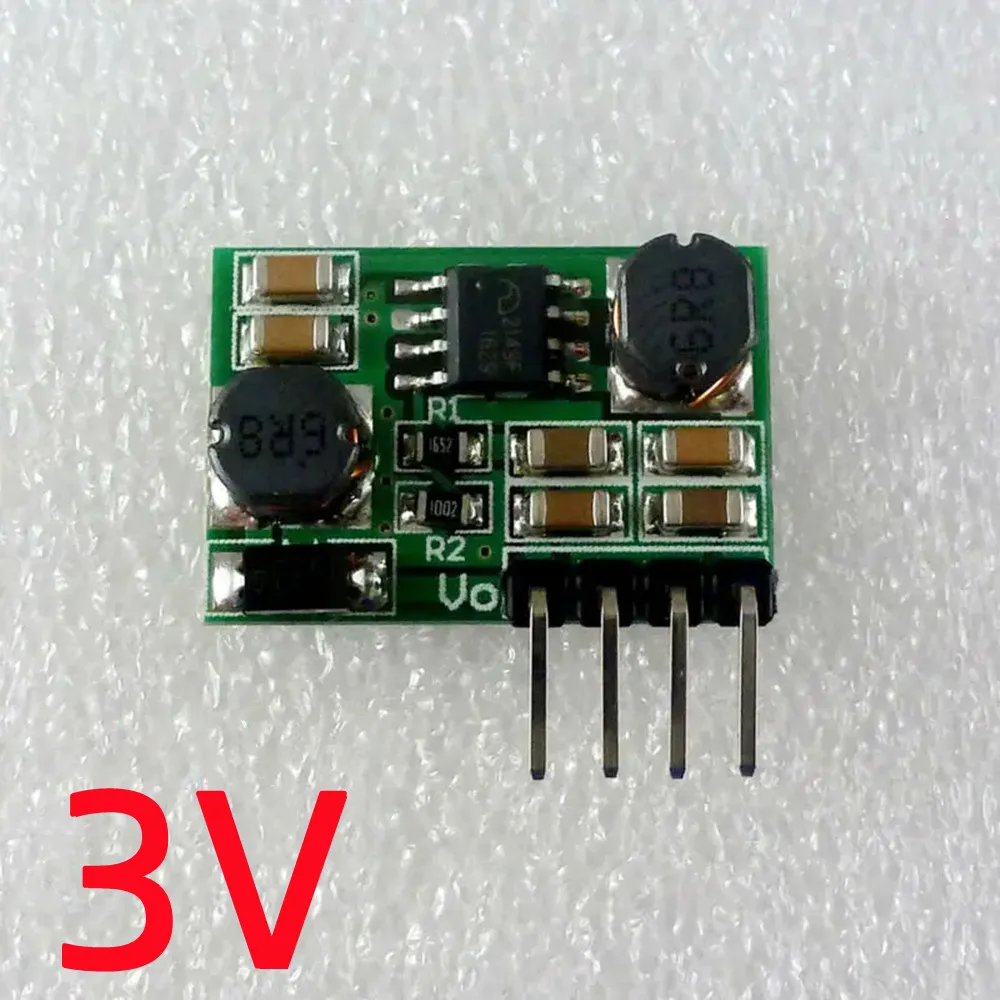 DD0603SA 3V with Pin Auto Buck-Boost DC DC 1.5V 1.8V 2.5V 3.3V 3.7V 5V to 3V Boost-Buck Converter Board Power Supply Module