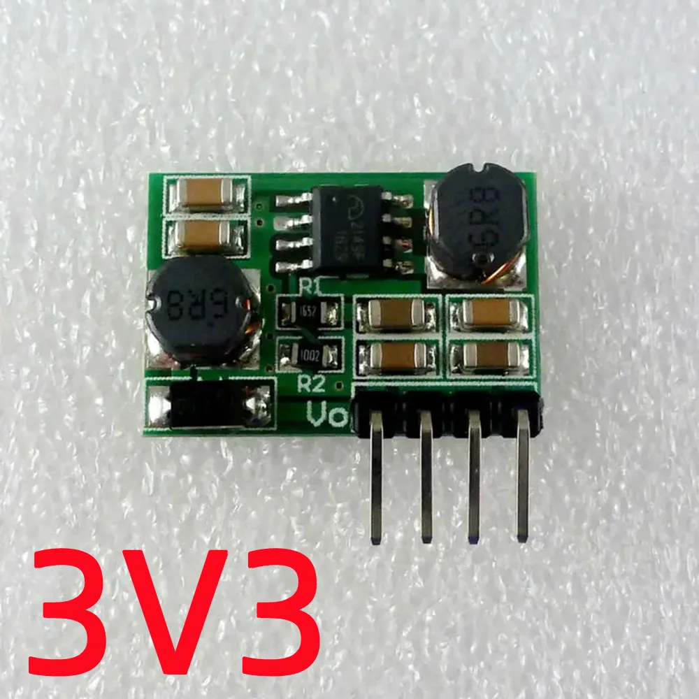 DD0603SA 3V3 with Pin Auto Buck-Boost DC DC 1.5V 1.8V 2.5V 3.3V 3.7V 5V to 3V Boost-Buck Converter Board Power Supply Module