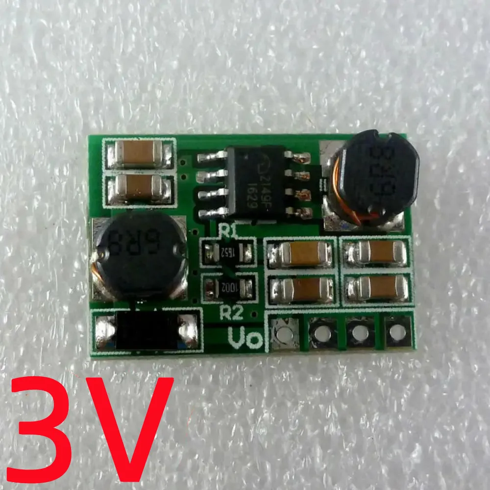 DD0603SA 3V no Pin Auto Buck-Boost DC DC 1.5V 1.8V 2.5V 3.3V 3.7V 5V to 3V Boost-Buck Converter Board Power Supply Module