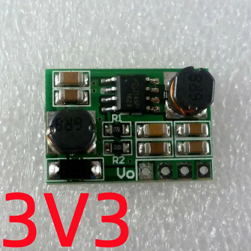 DD0603SA 3V3 no Pin Auto Buck-Boost DC DC 1.5V 1.8V 2.5V 3.3V 3.7V 5V to 3V Boost-Buck Converter Board Power Supply Module